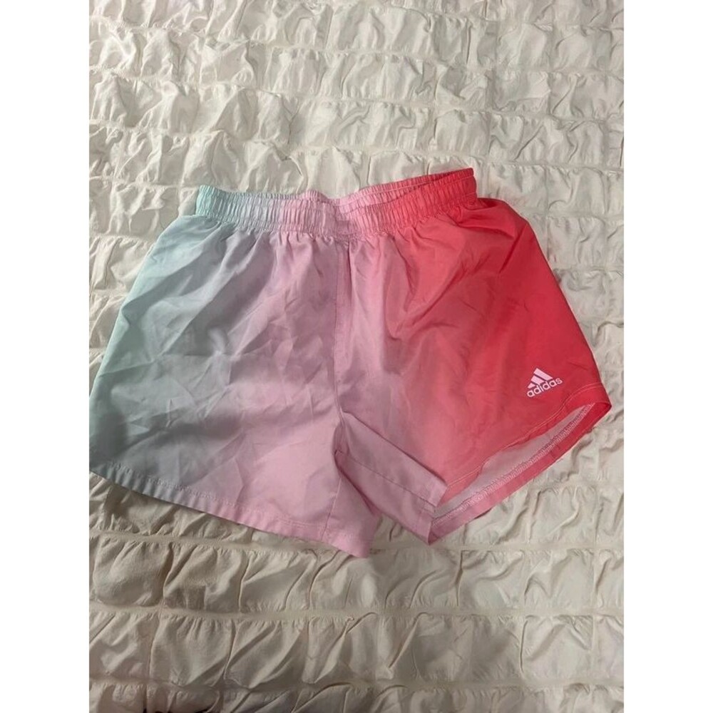 Adidas girls active shorts large